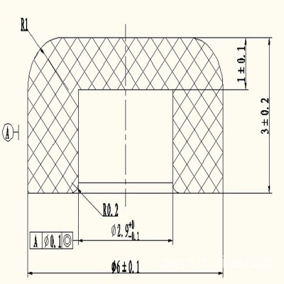 厂家直销轻触开关透明键帽,防水硅胶帽,配6*6开关帽 SC111 可批发图3