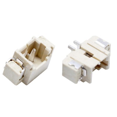 接线端子1.25卧贴2P间距1.25贴片插座弯针直针针座卧贴立贴连接器