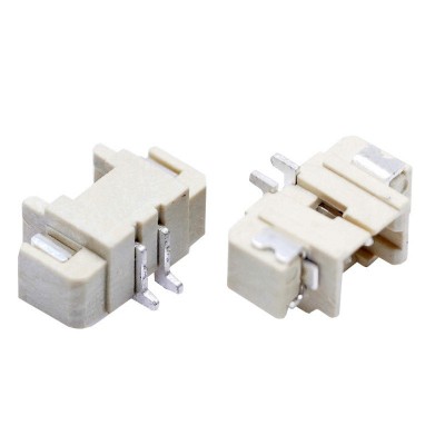 接线端子1.25卧贴2P间距1.25贴片插座弯针直针针座卧贴立贴连接器图3