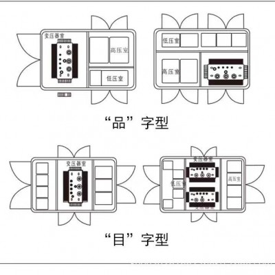箱式变电站630kva光伏箱变配电房欧式800kva预装式成套箱式变压器 1台图2