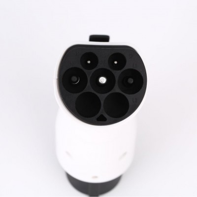 新能源欧标转美标转接头type2 to type1充电枪适配器32A转换器图3