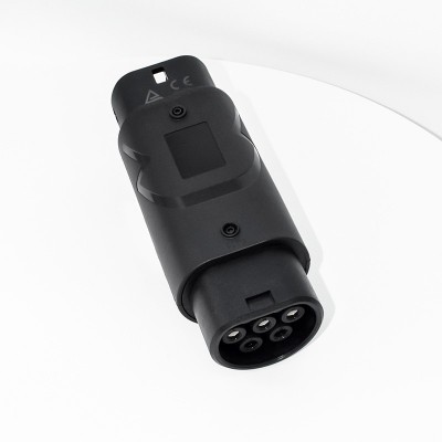 国标转欧标Type2特斯拉转接头电动汽车家用交流欧标转国 标转换头图2