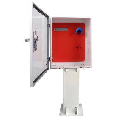 新能源汽车充电桩防护配电箱比亚迪新款家用挂墙汽车充电桩保护箱图5