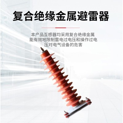 鸿秀35KV避雷器 YH5WZ-51/134高压氧化锌避雷器 电站型绝缘 硅橡胶图2