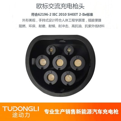 厂家定制欧标EVCHARGER新能源电动汽车便携式充电桩 延长线16A/32A图4