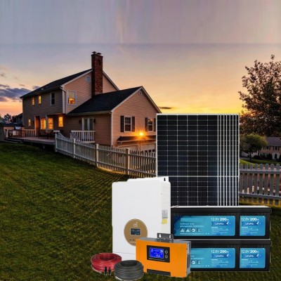 48V3KW养殖场太阳能光伏发电储能系统日发电量16.5度存电量5.12度图2