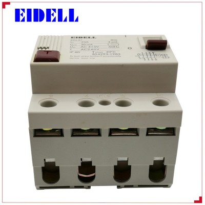 外贸出口专供2P40A电磁式防干扰NFIN漏电断路器图5