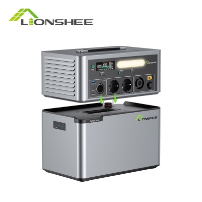 龙升户外便携电站 1024WH一度电容量2500W输出功率可堆叠移动电源图5