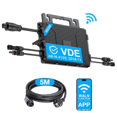 230V阳台光伏系统套装 800W微型逆变器240W单晶硅软板欧洲直发图3