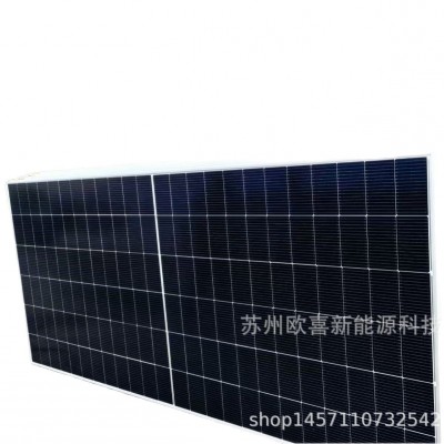 晶澳A级光伏板单晶635W双玻双面太阳能电池板组件带原厂质保30年图5