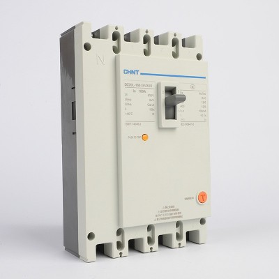 正泰漏电保护器DZ20L塑壳断路器400安三相四线4p160A250A漏电开关