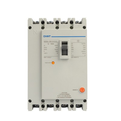 正泰漏电保护器DZ20L塑壳断路器400安三相四线4p160A250A漏电开关图5