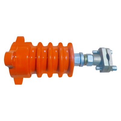 接地绝缘子机房防静电接地绝缘支架等电位铜排固定支架配电柜机柜图5