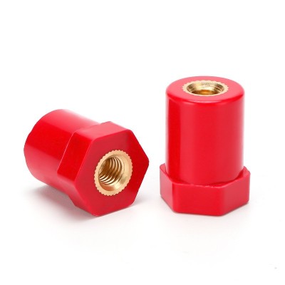 厂家BH14绝缘子新能源直径六角绝缘柱全规格环保阻燃螺母型铜件