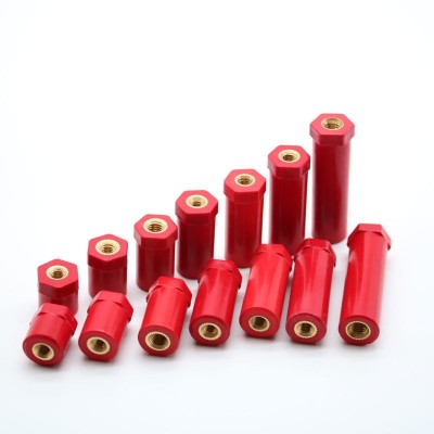 厂家BH14绝缘子新能源直径六角绝缘柱全规格环保阻燃螺母型铜件图5