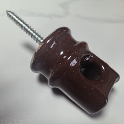 源头工厂上釉陶瓷低压带自功钉布线绝缘子 工厂工程布线803接线座