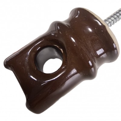 源头工厂上釉陶瓷低压带自功钉布线绝缘子 工厂工程布线803接线座图5