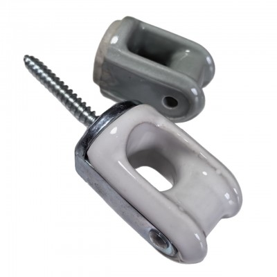 厂家直销电工螺丝瓷绝缘子白(绿)色陶瓷低压针式802-4绝耐高温图5