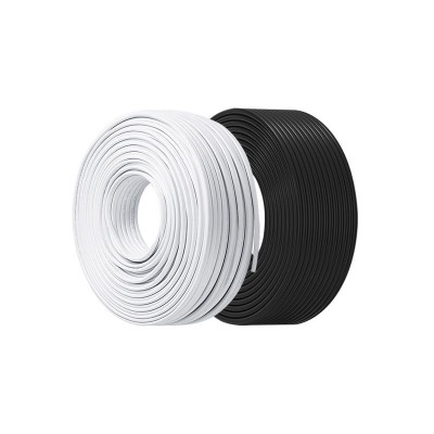 批发国标rvvb二芯护套线0.5 0.75 1平方铜芯扁形电源线家用电线图5