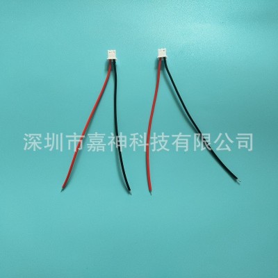 1007#22（17支0.1裸铜）140MM长 XHB-2P带锁单头端子线