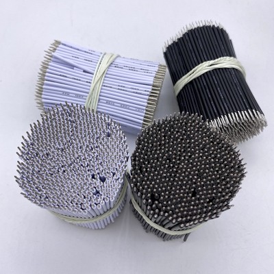 工厂加工1007电子线 24/22/20awg两端剥皮上锡 PVC绝缘镀锡铜线图4