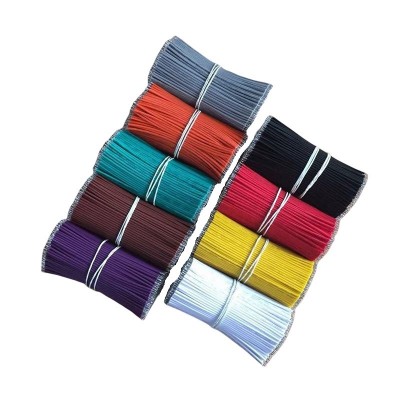 工厂加工1007电子线 24/22/20awg两端剥皮上锡 PVC绝缘镀锡铜线图5