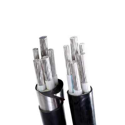 国标铝芯电缆线5芯101625355070平方铝线三相五线铠装铝电缆阻燃图5