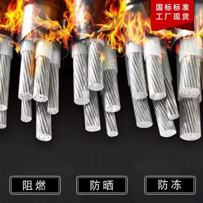 国标铝芯电缆线3芯10 16 25 35 50 70平方铝电缆护套线阻燃高阻燃图2