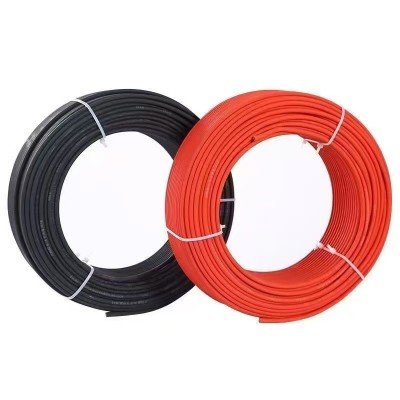 光伏电缆H1Z2Z2-K 4平方6平方光伏直流电线 太阳能1芯6平方电缆图5