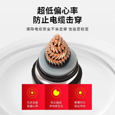 国标64/110KV YJLW 03铜芯护套超高压电缆线240～1600平方图5