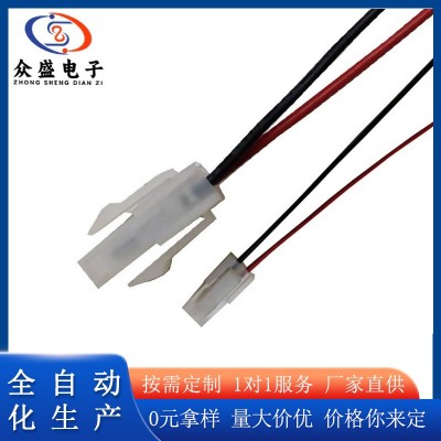 5557端子线汽车线束5558公母连接线/电器设备冷压工艺冷压车用图4