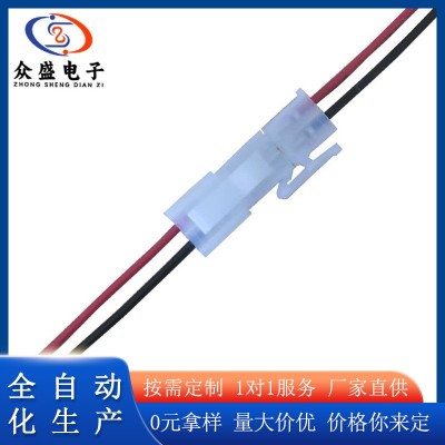 5557端子线汽车线束5558公母连接线/电器设备冷压工艺冷压车用图3