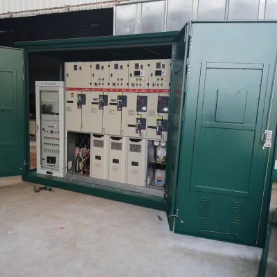高压开关中置配电柜高低压进出线计量柜电缆分支箱固定成套设备图3