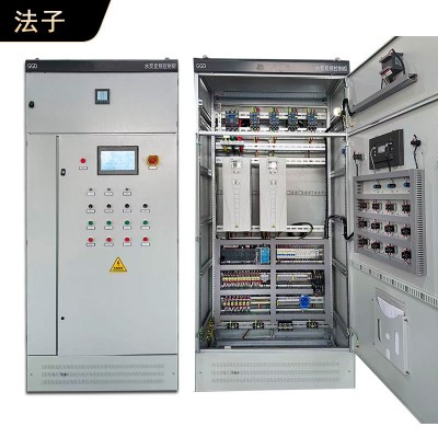 自来水厂恒压供水控制系统PLC柜 自动化成套水泵变频控制柜图5