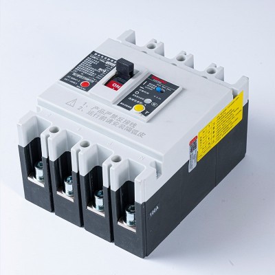 德力西电气空开带漏保4P塑壳空气开关带漏电CDM1L塑壳漏电断路器图4