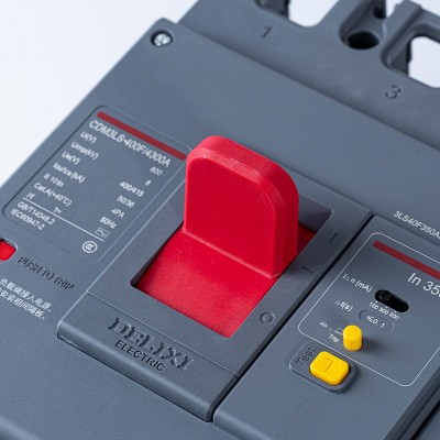 德力西电气三相四线CDM3LS开关4P空开带漏电保护塑壳漏电断路器图5