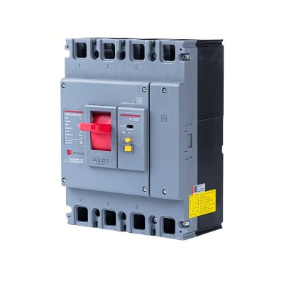 德力西电气三相四线CDM3LS开关4P空开带漏电保护塑壳漏电断路器图4