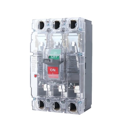 浙江聚亿电气塑壳断路器CM1-400/3300400A315ABMM1防触工 业级耐用图5