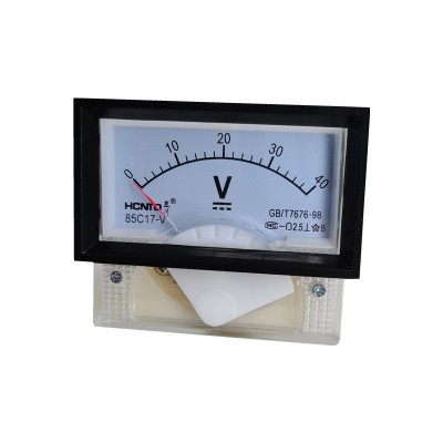 85C17指针式电流表电压表5v1020v30v40V50V75V100V150V仪表直流图4