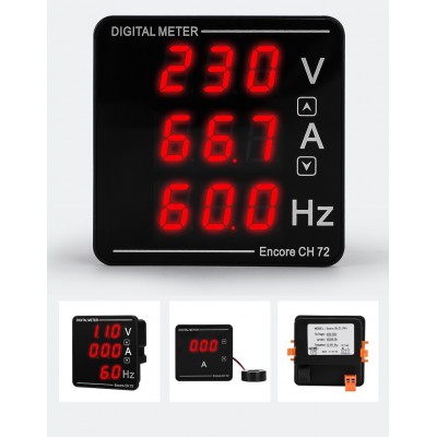 高档72交流电压电流频率表测量仪表Encore CH72图5