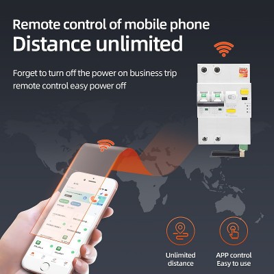 涂鸦WIFI通断器计量采温远程操控智能开关断路器定时智能语音控制图3