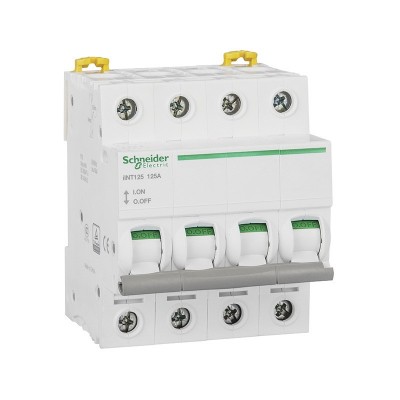 施耐德IINT125-隔离开关小型断路器空气开关1P/2P/3P/4P 32A-100A