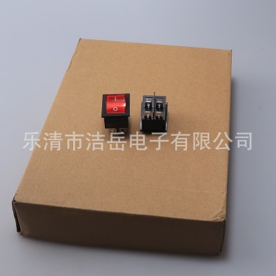 KCD4船型开关四脚二档红灯船型开关整盒出售50一盒图3