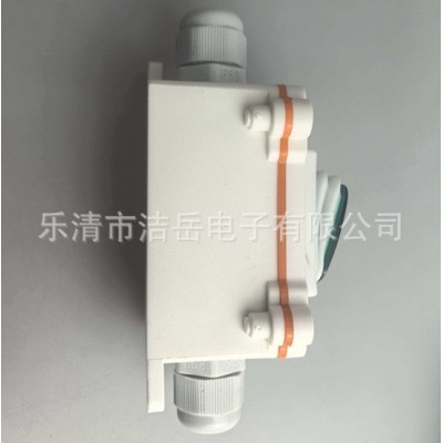防水接线盒IP65户外KCD4船型开关四脚二档不锈钢金属面图4