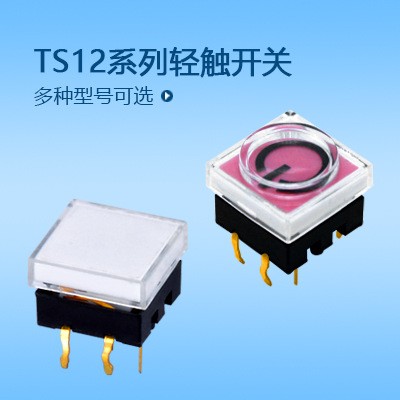 宏聚轻触开关TS12系列-放心之选-防水耐高温