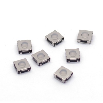 博众|6.2*6.2*2.5-5.0轻触开关透明色硅胶包脚环保耐高温图5