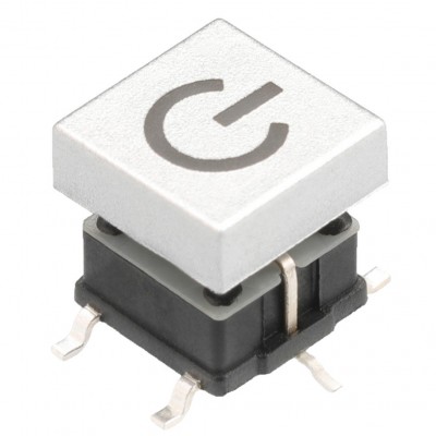 [乐辉免费送样]6*6*7带蓝灯轻触开关 10*10带盖带灯按键开关图5