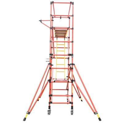 脚手架组合式绝缘平台快装升降带电检修户外图5