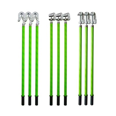 接地线玻璃钢高压接地棒10KV猴头家用短路螺旋式接地杆搭配铜线图3