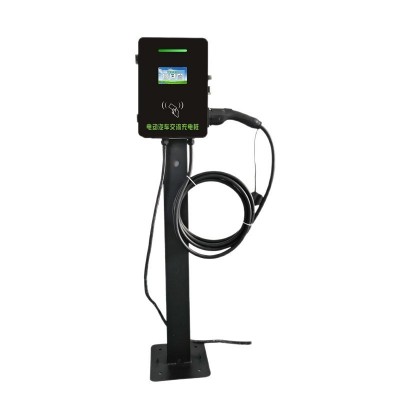 7kW交流充电桩家用商用新能源电动汽车壁挂立柱式快充图4